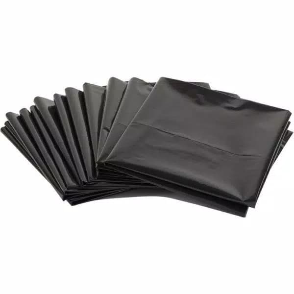 Unbranded 96 Gallon Heavy Duty Black Curbside Trash Bags, 2 Mil, 50-Count