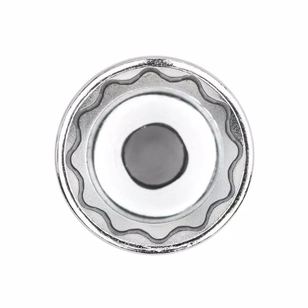 Husky 1/2 in. Drive 12-Point Deep Metric Socket, 29mm
