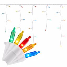 Home Accents Holiday 300 Multi-Color LED Smooth Mini Icicle Lights, Constant On, 2-Pack thumbnail 1