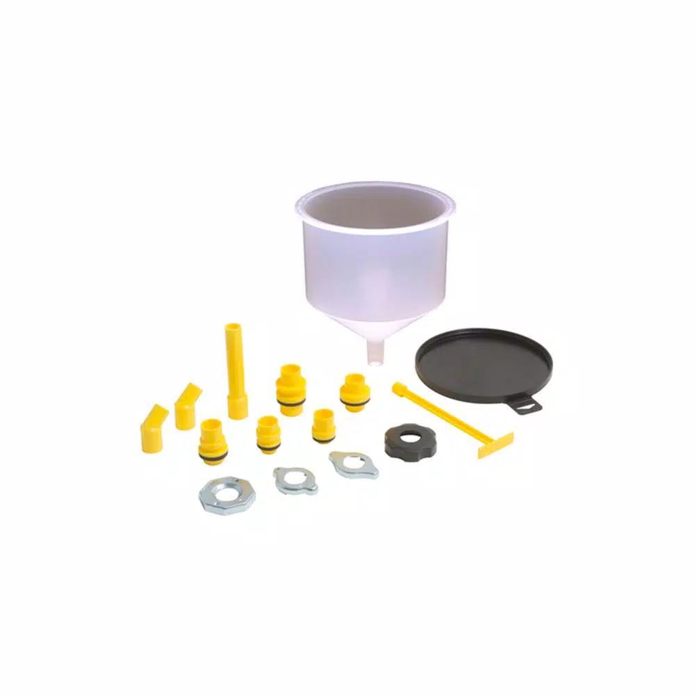 Lisle Spill Free Funnel Cooling System Refill Tool with Multiple Adapters