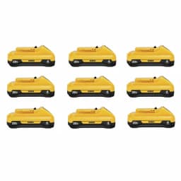 DEWALT DCB240 20V MAX Compact Lithium-Ion 4.0 Ah Battery Pack (9-Pack) thumbnail 1