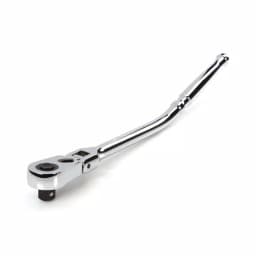 TEKTON 1/2 in. Drive 14 in. Flex Head Quick-Release Bent Handle Ratchet thumbnail 1