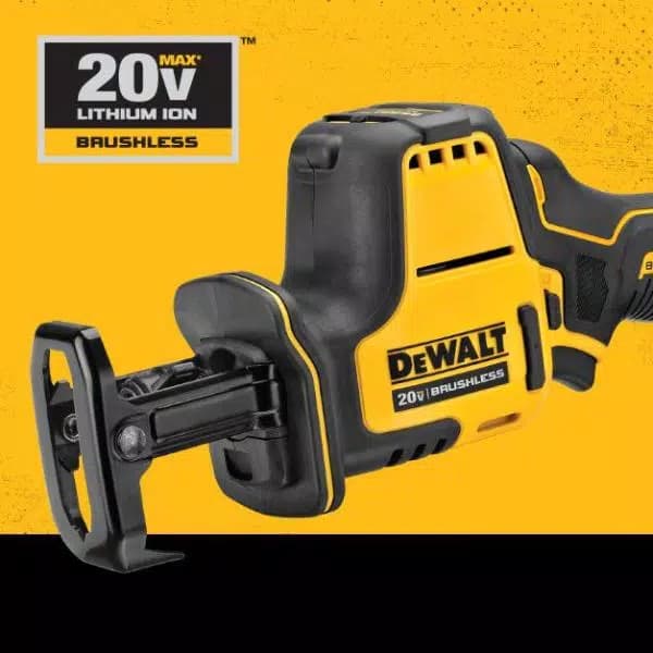 DEWALT 20V MAX ATOMIC Brushless Compact Cordless Reciprocating Saw (Tool-Only)