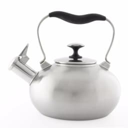 Chantal Tulip 7.2-Cup Stainless Steel Tea Kettle, Brushed Finish, Induction Compatible thumbnail 2