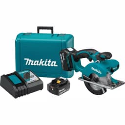 Makita 18V LXT Cordless 5-3/8 in. Metal Cutting Circular Saw Kit with 2 5.0Ah Batteries and Charger thumbnail 1