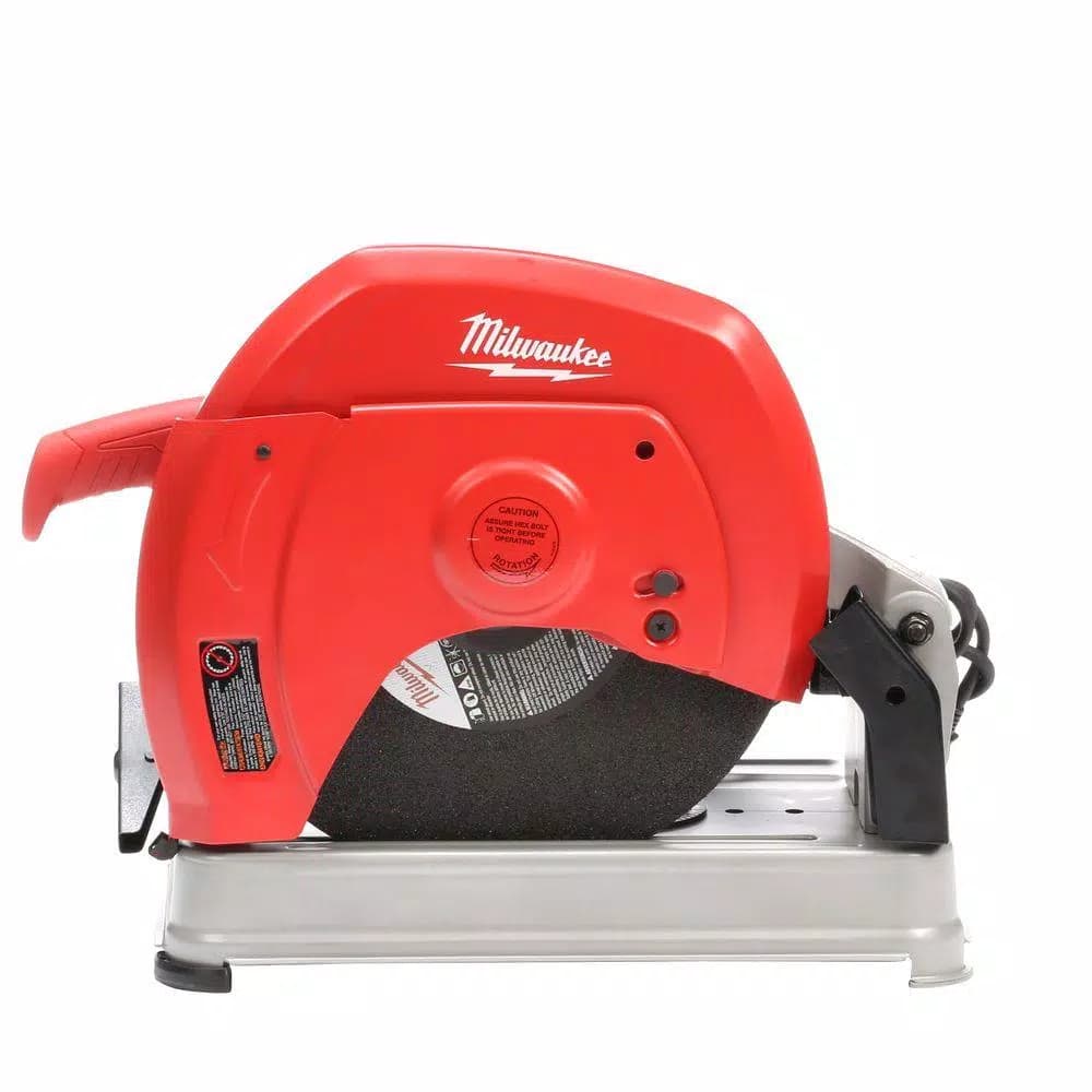 Milwaukee 14 in. 15 Amp Abrasive Cut-Off Machine, 4 MAX HP