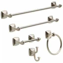 Delta Amaya Brushed Nickel Towel Ring with SpotShield Technology thumbnail 5