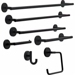 Delta Lyndall 24 in. Towel Bar, Matte Black thumbnail 6