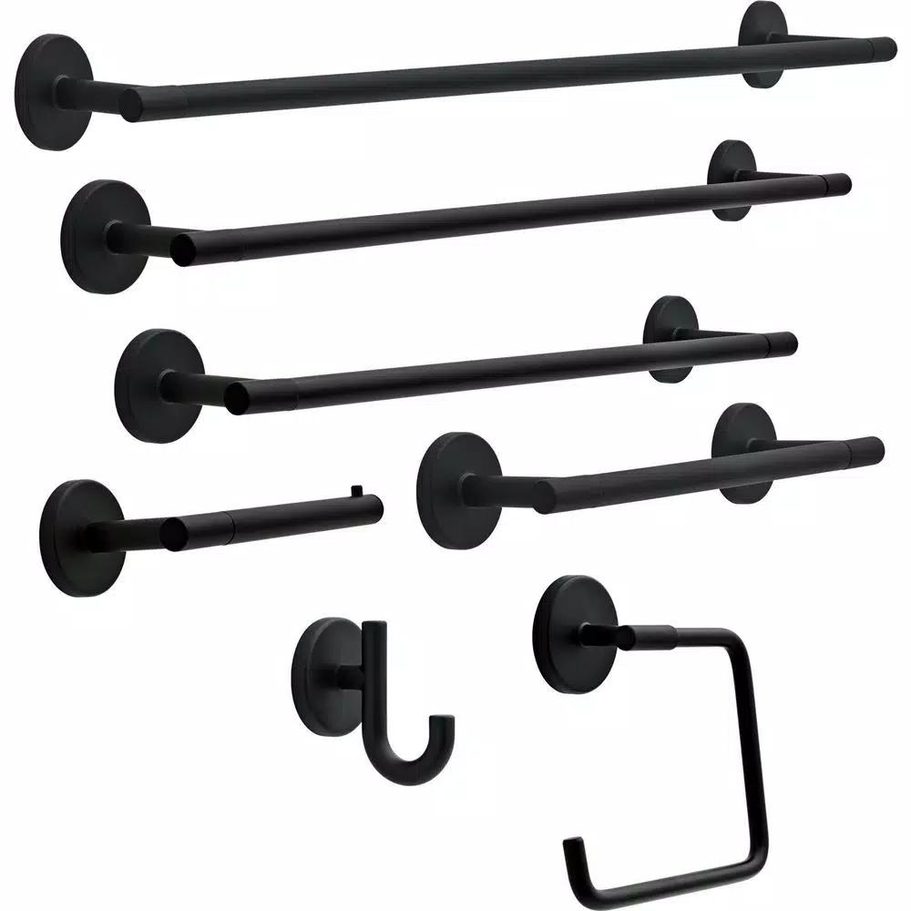 Delta Lyndall 24 in. Towel Bar, Matte Black
