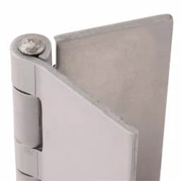 Hardware Essentials 4 in. Plain Steel Weldable Surface Hinge, Square Corner, Fixed Pin (5-Pack) thumbnail 4