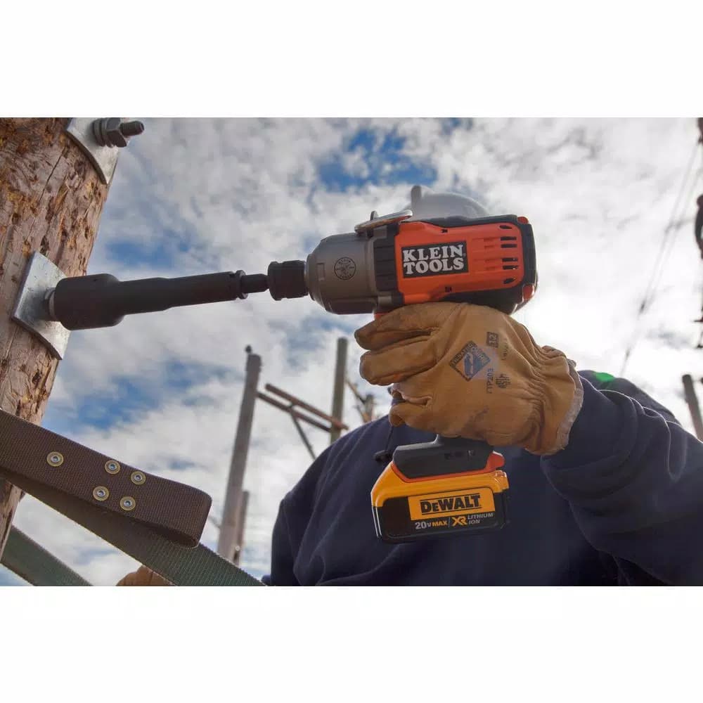 Klein Tools DeWALT 20V MAX Brushless Cordless 7/16 in. Impact Wrench (Tool-Only)
