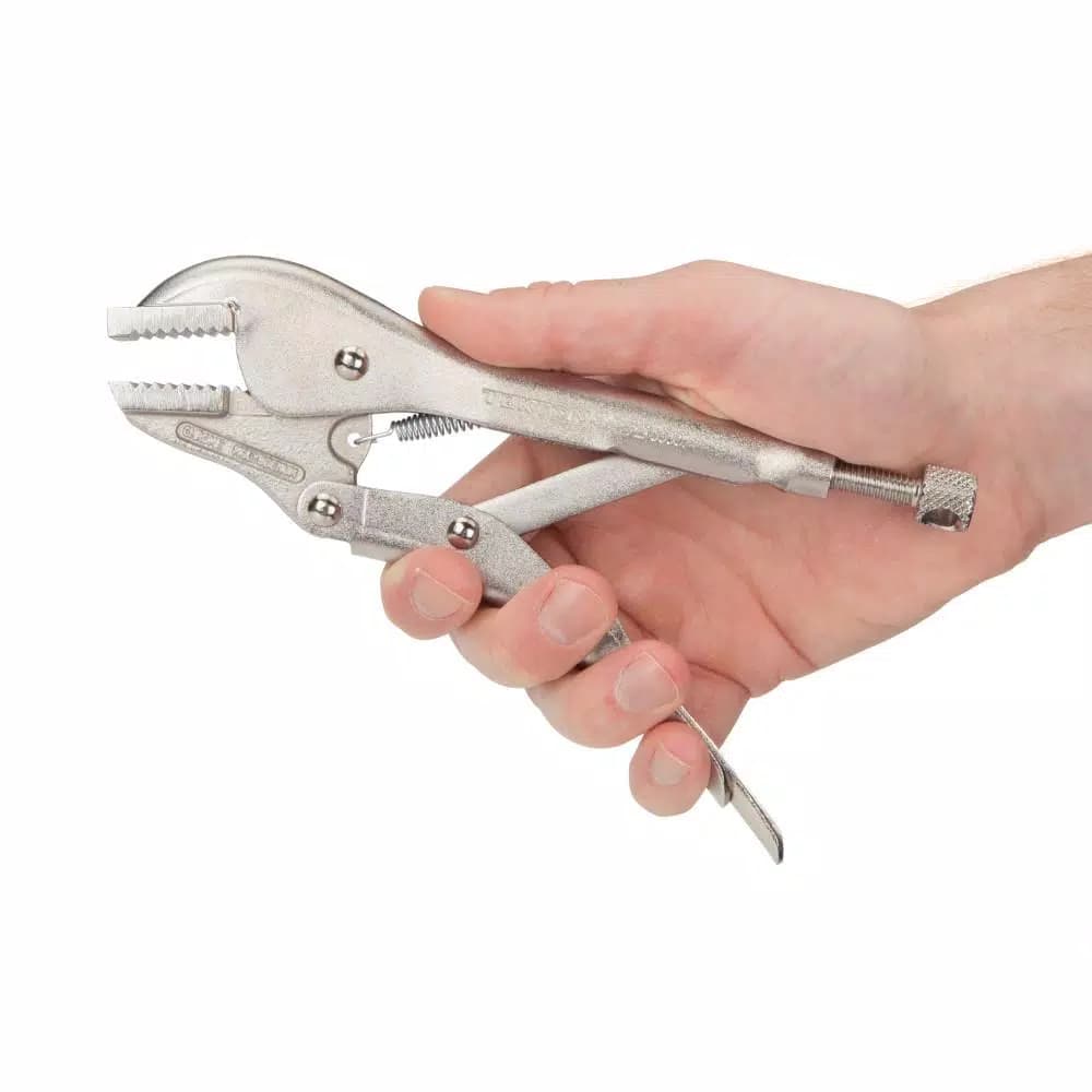 TEKTON 7 in. Straight Jaw Locking Pliers, 4-Pack