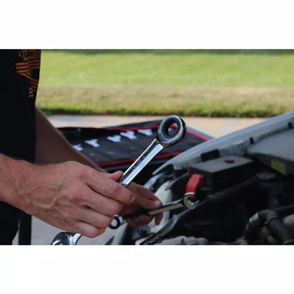 Husky 18-Piece Master Metric Ratcheting Wrench Set