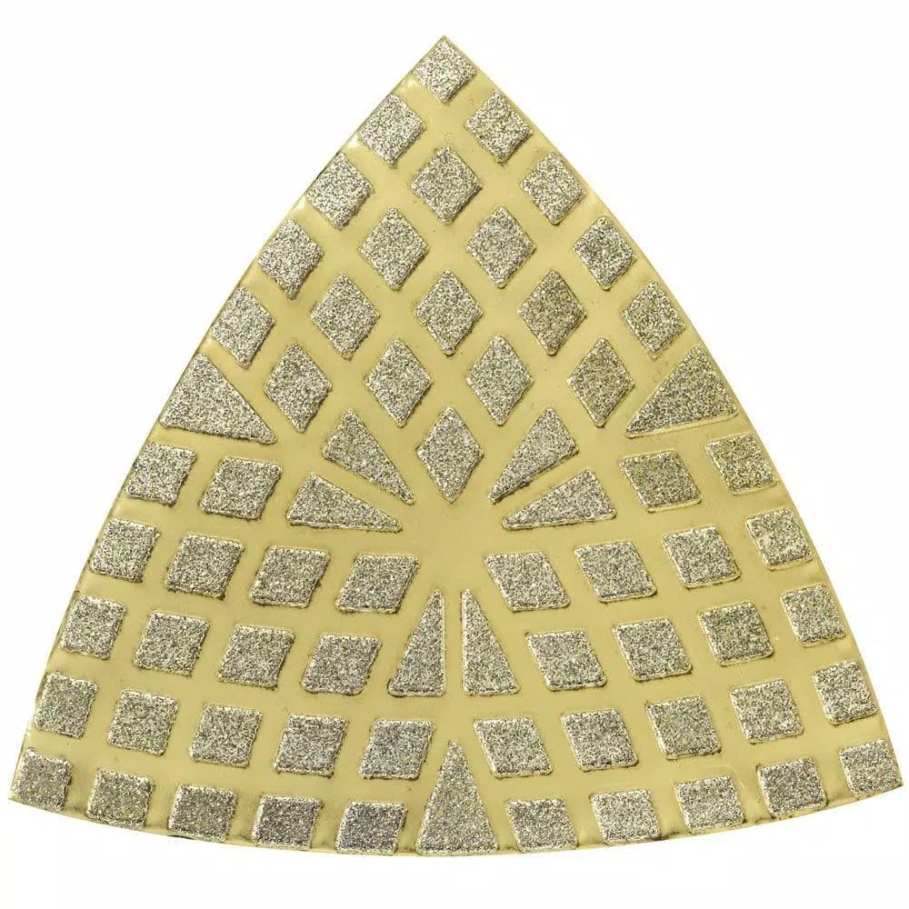 Dremel Multi-Max 3.5 in. 60-Grit Diamond Sandpaper for Oscillating Tools - Masonry, Mortar, and Rust
