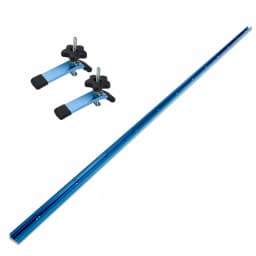 POWERTEC 48 in. Universal Stepped T-Track with 2 Hold-Down Clamps thumbnail 1