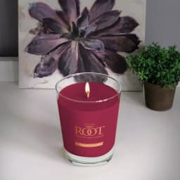 ROOT CANDLES Veriglass Vineyard Chateau Scented Soy Wax Jar Candle - Garnet thumbnail 1