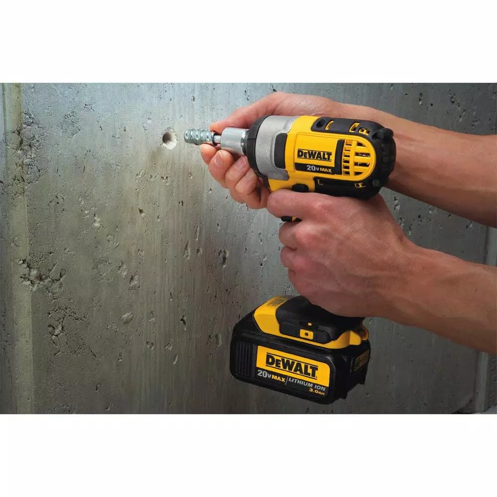 DEWALT 20V MAX XR 1 in. SDS Plus Rotary Hammer Kit with Dust Extractor, (2) 5 Ah Batteries & 1/2 in. Impact Wrench