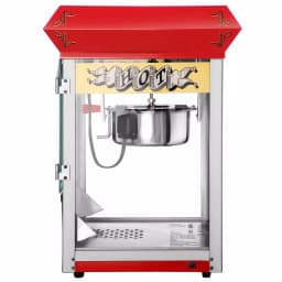 Great Northern Pasadena 8 oz. Antique Red Popcorn Machine with Cart, Commercial Quality Oil Popper thumbnail 3
