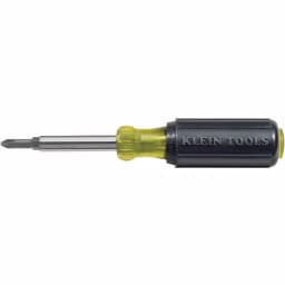 Klein Tools 5-in-1 Screwdriver and Nut Driver with Cushion Grip Handle thumbnail 1