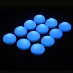 LUMABASE Blue Floating Blimp LED Lights, Waterproof Battery Operated Decorative Lights (12-Count) thumbnail 1