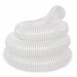 WEN 4 in. x 20 ft. Universal Dust Extractor Hose, Clear thumbnail 1