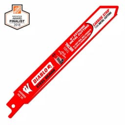 Diablo Steel Demon 6 in. Carbide Strip Reciprocating Saw Blade, 20 TPI for Thin Metal Cutting thumbnail 5
