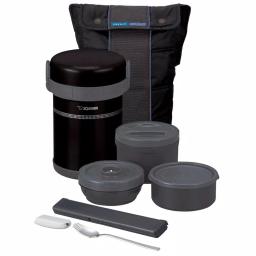 Zojirushi Classic Bento Stainless Steel Insulated Lunch Jar with 12-Piece Set thumbnail 2