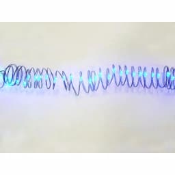 Starlite Creations 9 ft. Blue LED Ultra Slim Wire String Lights, 36-Light Battery Operated (Bundle of 2) thumbnail 5