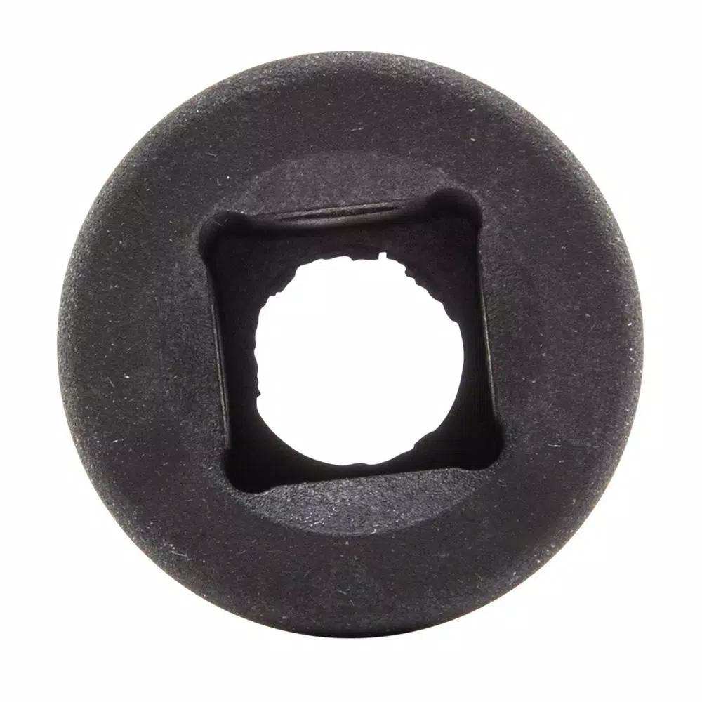 Klein Tools 1/2 in. Drive 2-in-1 Deep Impact Socket, 12-Point, 3/4 in. and 9/16 in. Dual Hex Sizes