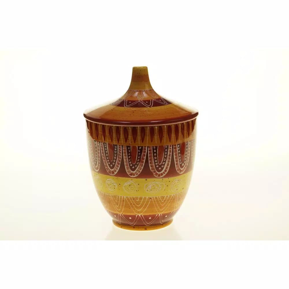 Certified International Tapas Collection 11 in. Earthenware Biscuit Jar