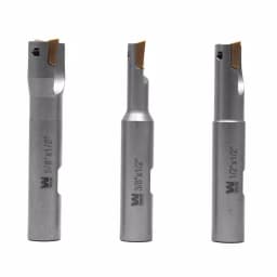 WEN 3-Piece 90-Degree Square Shoulder Indexable Carbide End Mill Set with Aluminum Case thumbnail 2