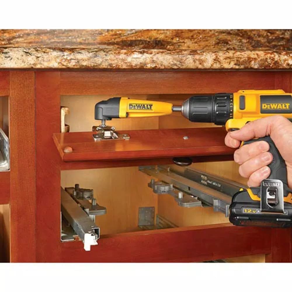 DEWALT Right Angle Drill Adapter for Tight Spaces