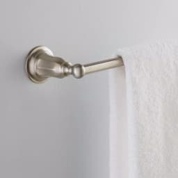 KOHLER Kelston 24 in. Single Towel Bar - Vibrant Brushed Nickel thumbnail 2