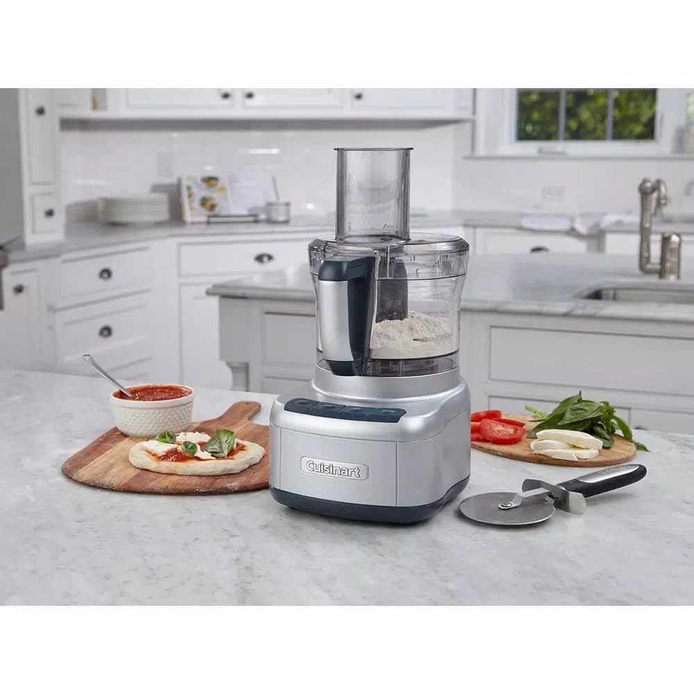 Cuisinart Elemental 8-Cup Food Processor, 350-Watt, Silver