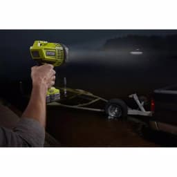 RYOBI 18V ONE+ Hybrid LED Spotlight with 12V Automotive Cord, 2500 Lumens thumbnail 7