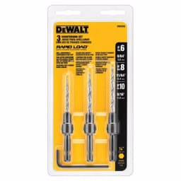 DEWALT 3-Piece High Speed Steel Countersink Set thumbnail 1