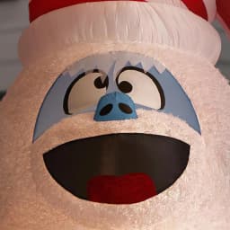 Rudolph Gemmy Airblown 10.5 ft. Inflatable Bumble with Suspenders and Santa Hat thumbnail 4