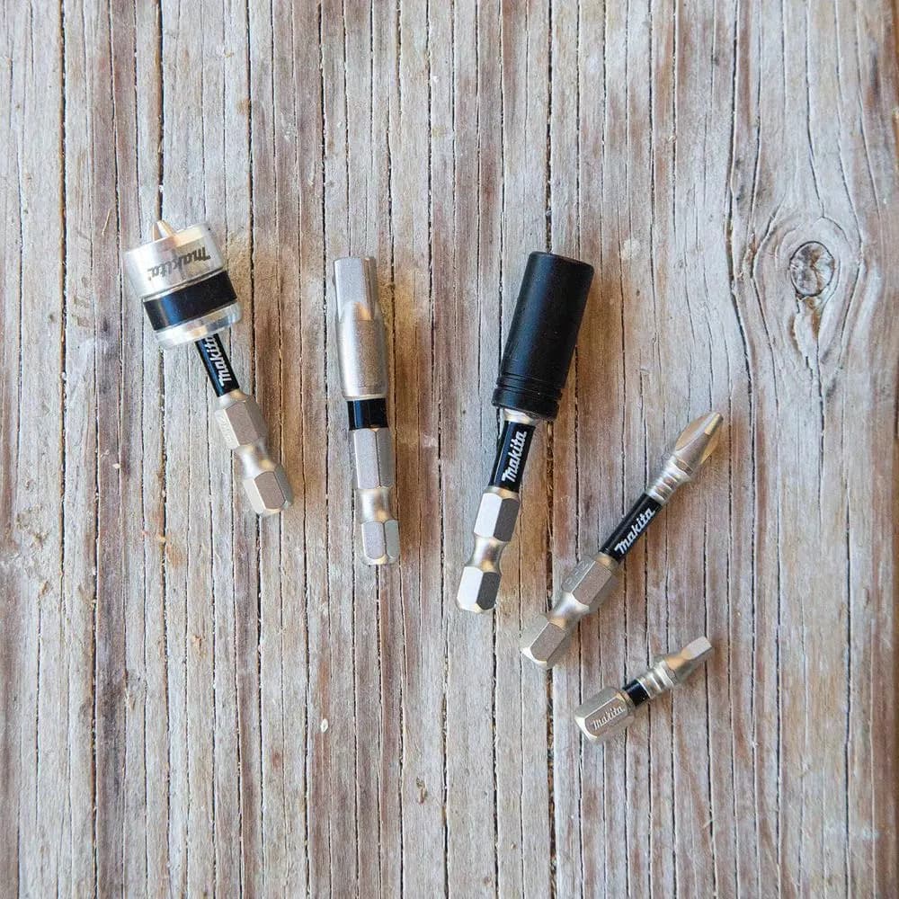 Makita ImpactXPS #2 Square 1 in. Insert Bits, 5-Pack