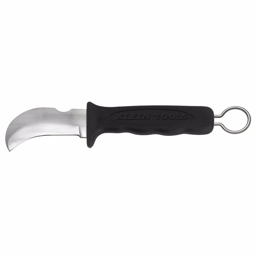 Klein Tools 3 in. Cable Skinning Fixed Blade Knife with Notch