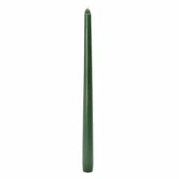 Zest Candle 12 in. Hunter Green Taper Candles, 12-Pack thumbnail 2