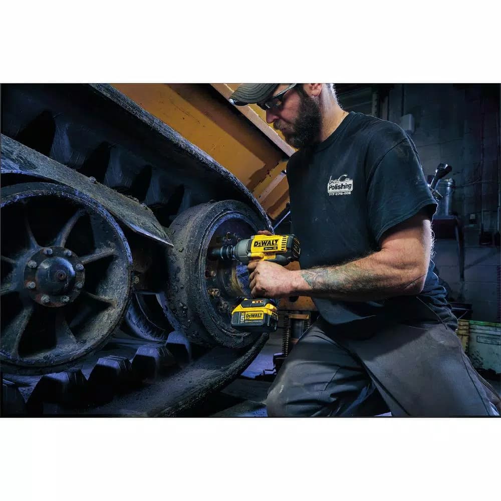 DEWALT 60V MAX FLEXVOLT Brushless 1-9/16 in. SDS MAX Rotary Hammer Kit with (2) 9.0 Ah Batteries & Impact Wrench