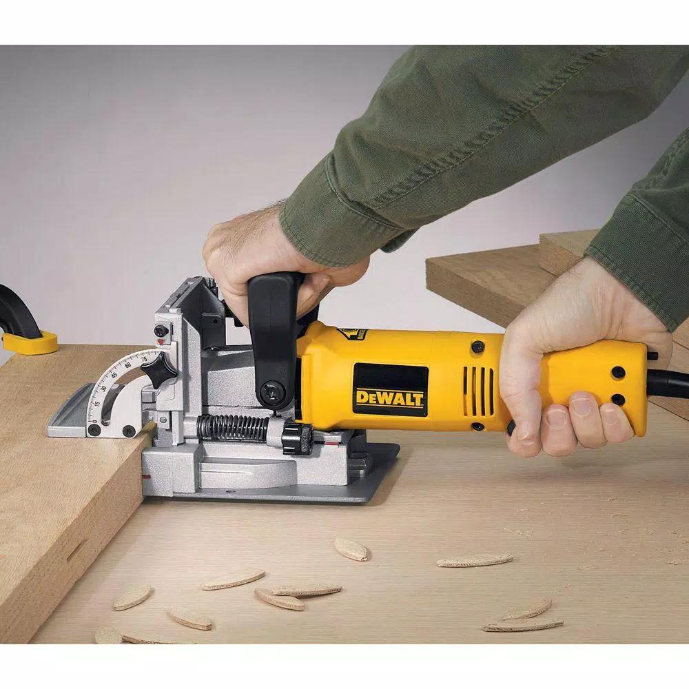 DEWALT 6.5 Amp Heavy Duty Plate Joiner Kit with 10,000 RPM Motor