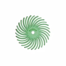 Dedeco Sunburst Radial Discs 7/8 in. Ultra-Fine 1 Mic Polishing Tool, 1/16 in. Thickness (12-Pack) thumbnail 1