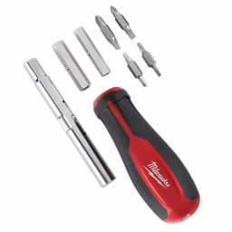 Milwaukee 11-in-1 Multi-Bit Screwdriver with Square Drive Bits, 2-Pack thumbnail 7
