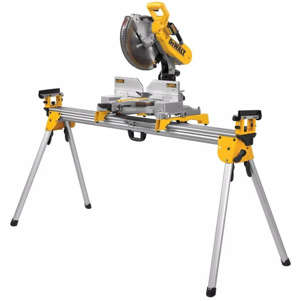 DEWALT Heavy Duty Miter Saw Stand, 500 lb. Capacity, Supports up to 16 ft. Material