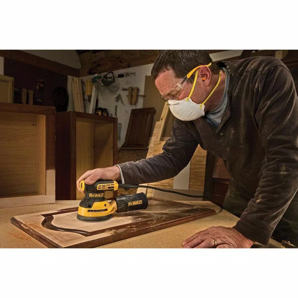 DEWALT DWE6423K 5 in. Variable Speed Random Orbital Sander, 3 Amp, Corded