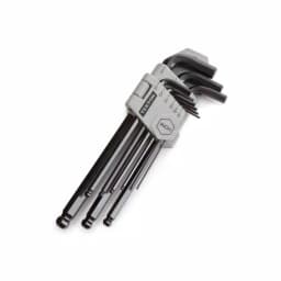 TEKTON 9-Piece Long Arm Ball End Hex Key Wrench Set, SAE Inch Sizes thumbnail 1