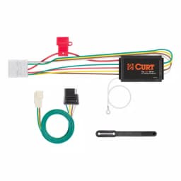 CURT Custom Vehicle-Trailer Wiring Harness, 4-Way Flat, for Toyota Highlander (OEM Tow Package Required) thumbnail 3