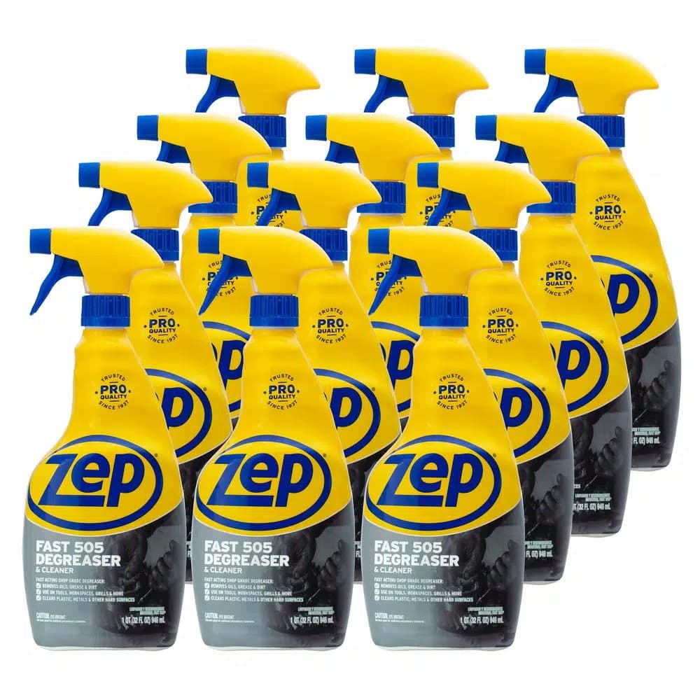 ZEP Commercial Fast 505 Industrial Cleaner and Degreaser, 32 oz. (Case of 12)