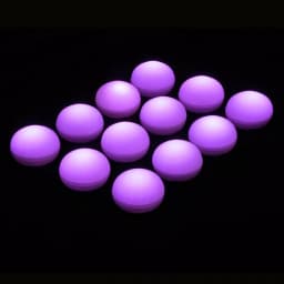 LUMABASE Purple Floating Blimp LED Lights, Waterproof Battery Operated Decorative Lights (12-Count) thumbnail 1
